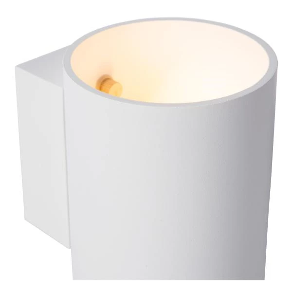 Lucide XERA - Lámpara de pared - Ø 8 cm - 1xG9 - Blanco - detalle 3